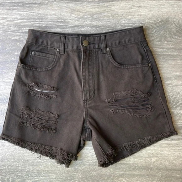 Billabong How Bout That Denim Shorts - Picture 2 of 9